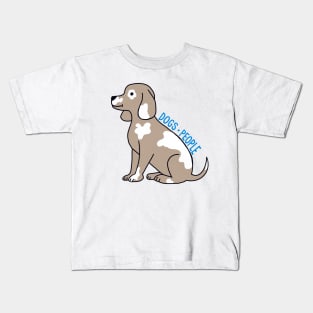 Dogs > People Kids T-Shirt